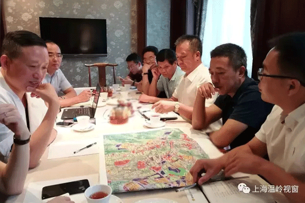 陈荣世副市长来沪对接“温岭-亚乐城生活中心”项目
